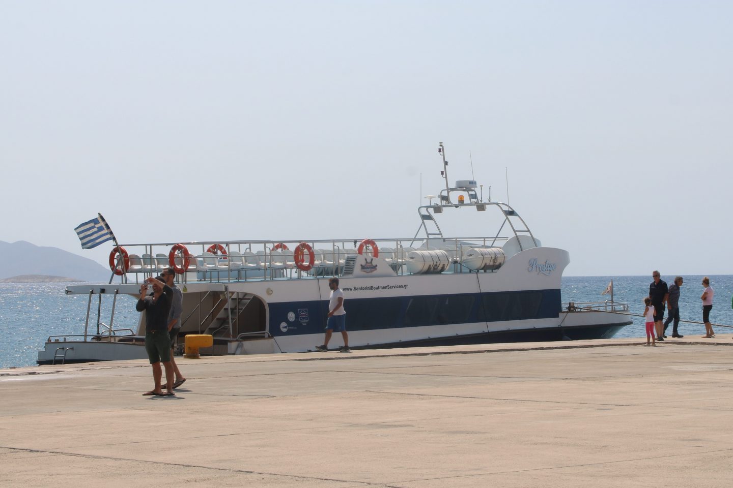 Ersatzboot nach Anafi