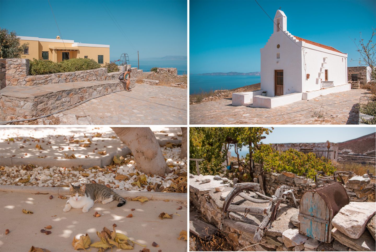 Geheimtipp - Dorf San Michalis auf Syros,. Die Insel hat viele entdeckenswerte Plätze und schöne Strände.