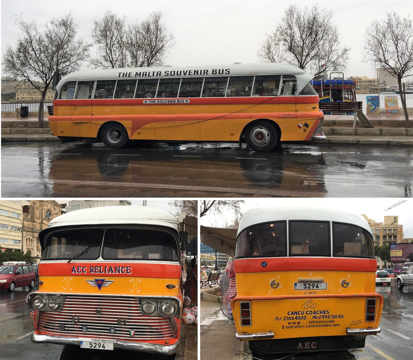 Oldtimerbus von Malta - wird heute als Souvenierbus benutzt