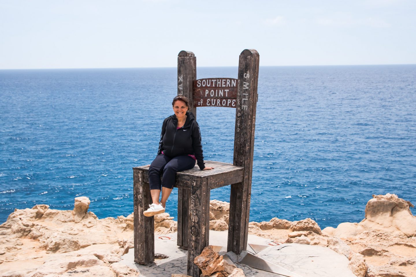 Insel Gavdos, "southern point of Europe"