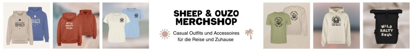 In meinem Travelliebe Merch-Shop findest du T-Shirts, Hoodies und praktische Accessoires, wie Trinkflaschen, Stofftaschen, Gürteltaschen und Turnbeutel für deine Reise. Die Produkte werden nachhaltig on demand produziert und von spreadshirt.de versendet. Es gibt regelmässig tolle Rabatt-Aktionen. Schau gerne vorbei und finde dein Lieblingsstück.